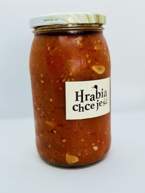 Rzemieślnicza passata pomidorowa w słoiku 900 ml