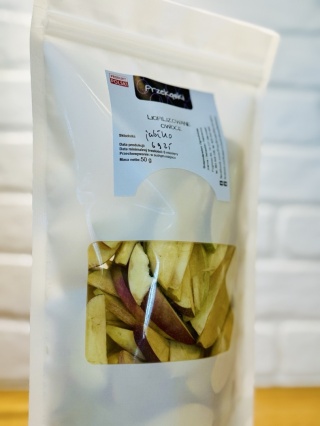 Rzemieślnicze liofilizowane jabłka 50g