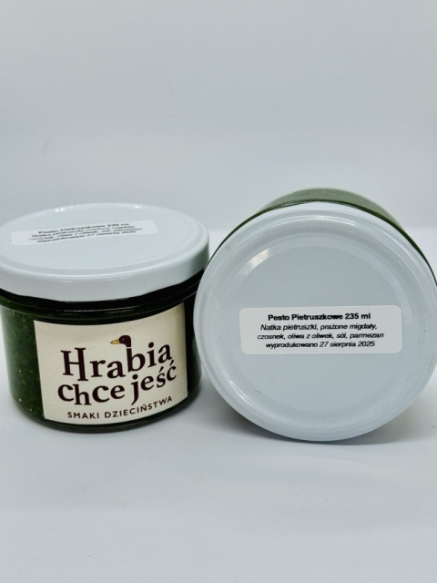 Rzemieślnicze pesto pietruszkowe w słoiku 235 ml