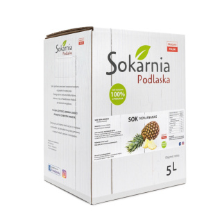 Naturalny sok 100% ananasowy 5L