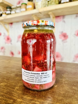 Zupa botwinka w słoiku 900 ml