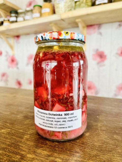 Zupa botwinka w słoiku 900 ml